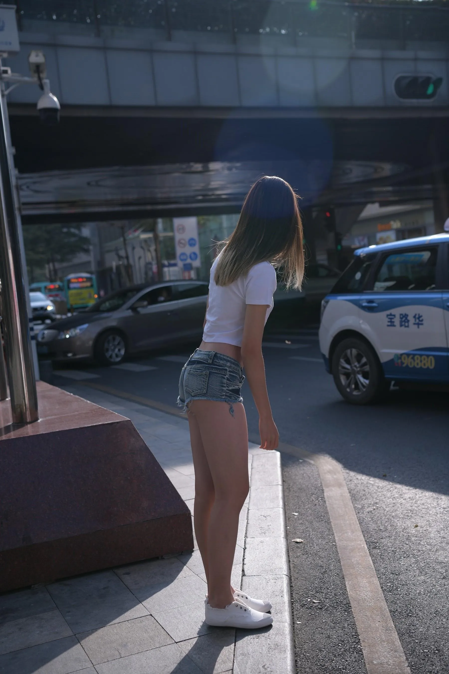 [魔镜街拍] NO.126 非常性感的牛仔热裤女孩 [290P]插图7